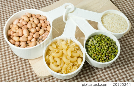 Pasta, Rice, Peanuts and Mung Beans 20335244