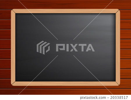 Chalkboard background on wooden pattern texture Chalkboard background on wooden pattern texture 20338517