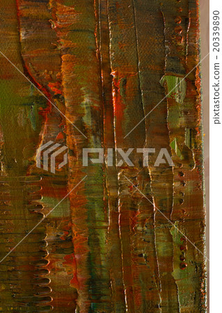 Abstract painted canvas. Oil paints on a palette. 20339890