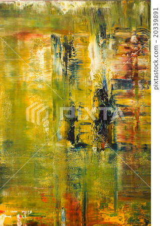 Abstract painted canvas. Oil paints on a palette. Abstract painted canvas. Oil paints on a palette. 20339891