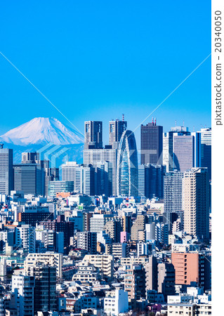 Fuji + Tokyo urban landscape Fuji + Tokyo urban landscape 20340050