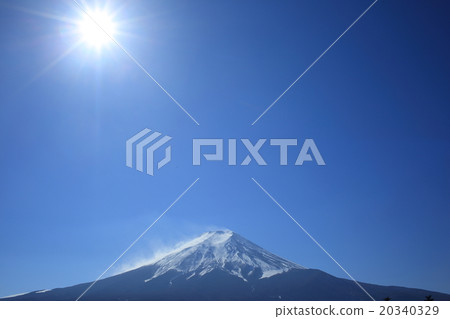 Fuji and blue sky 20340329