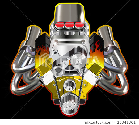 Hot Rod Engine Hot Rod Engine 20341301