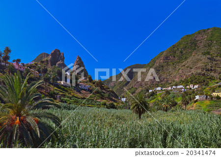 Hermigua valley in La Gomera island - Canary 20341474