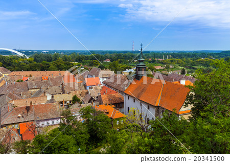 Old town in Novi Sad - Serbia 20341500