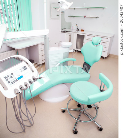dental clinic interior design with chair and tools 20342407