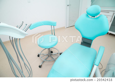 dental clinic interior design with chair and tools 20342418