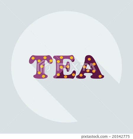 Flat modern design with shadow icons tea Flat modern design with shadow icons tea 20342775