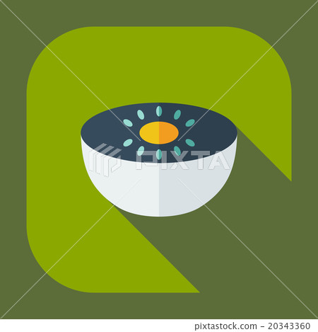 Flat modern design with shadow icons melon Flat modern design with shadow icons melon 20343360
