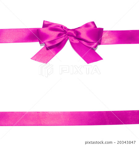 Purple ribbon and bow Purple ribbon and bow 20343847