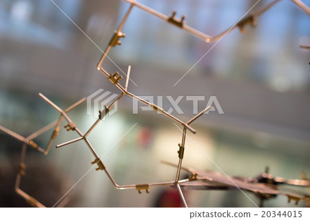The first DNA & molecule plate model 20344015