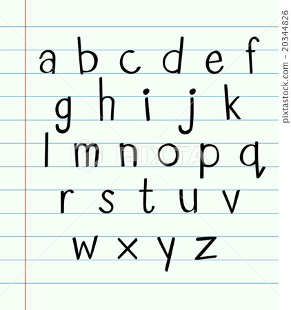 Handwriting english font A to Z Handwriting english font A to Z 20344826