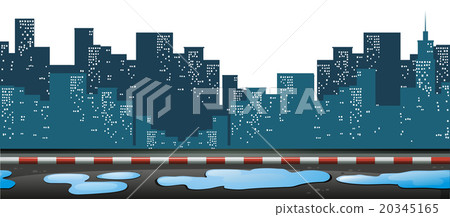 Street veiw with buildings in background Street veiw with buildings in background 20345165
