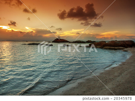 sunset on the beach. Thailand, Koh Phangan sunset on the beach. Thailand, Koh Phangan 20345978
