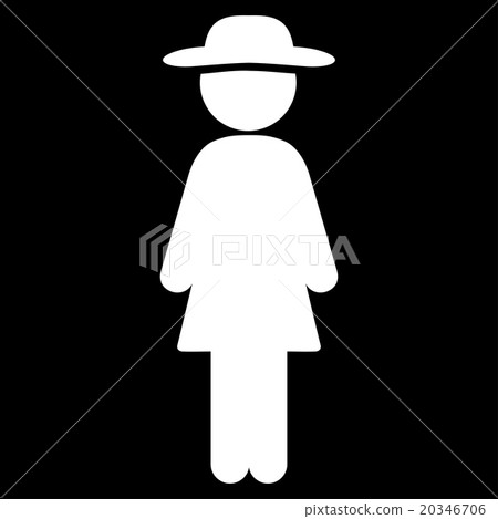 Standing Lady Icon 20346706