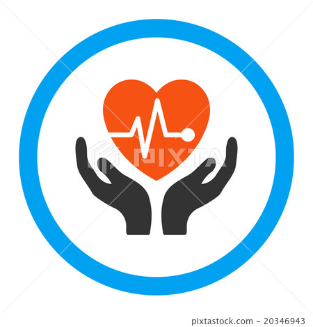 Cardiology Rounded Vector Icon Cardiology Rounded Vector Icon 20346943