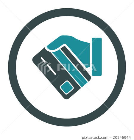 Card Payment Rounded Vector Icon Card Payment Rounded Vector Icon 20346944