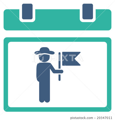 National Holiday Day Icon 20347011