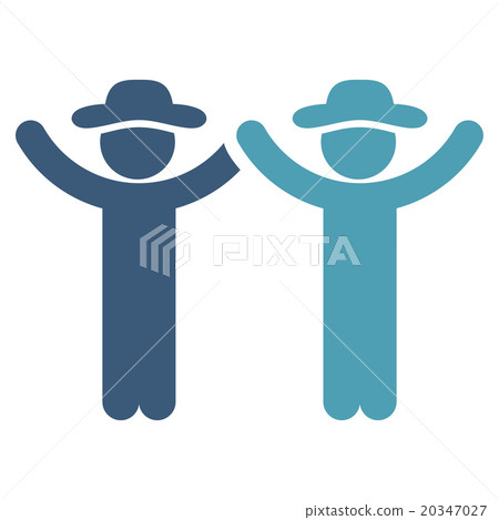 Hands Up Guys Icon 20347027