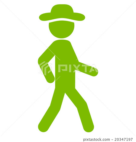 Walking Man Icon Walking Man Icon 20347197