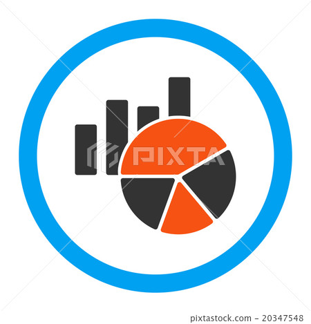 Charts Rounded Vector Icon - Stock Illustration [20347548] - PIXTA