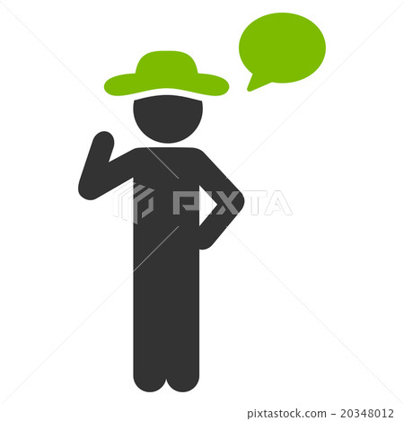 Gentleman Speech Icon 20348012