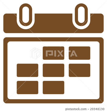 Month Plan Icon Month Plan Icon 20348130