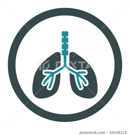 Breathe System Rounded Vector Icon Breathe System Rounded Vector Icon 20348228