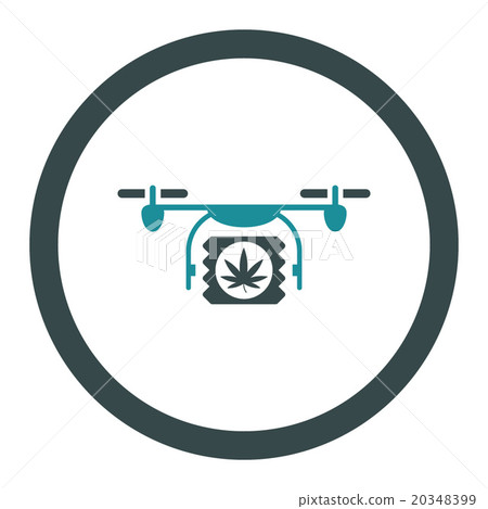 Drugs Drone Shipment Rounded Vector Icon Drugs Drone Shipment Rounded Vector Icon 20348399