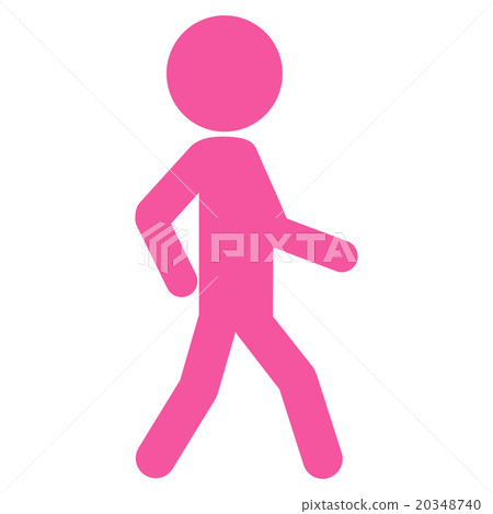 Walking Guy Icon 20348740