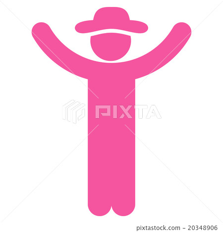 Hands Up Spy Icon 20348906