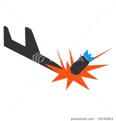Aircraft Bomb Explosion Icon Aircraft Bomb Explosion Icon 20348963