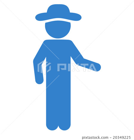 Male Invitation Icon - Stock Illustration [20349225] - PIXTA