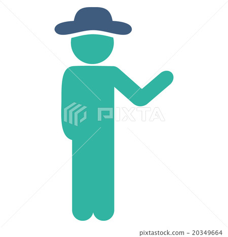 Talking Human Figure Icon - Stock Illustration [20349664] - PIXTA
