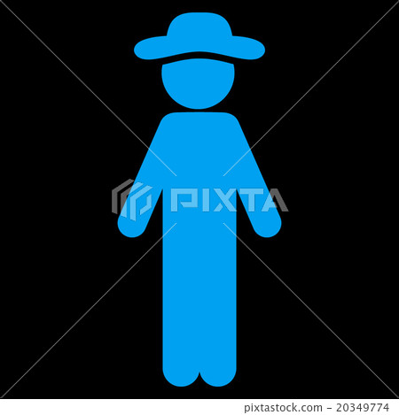 Standing Person Icon Standing Person Icon 20349774