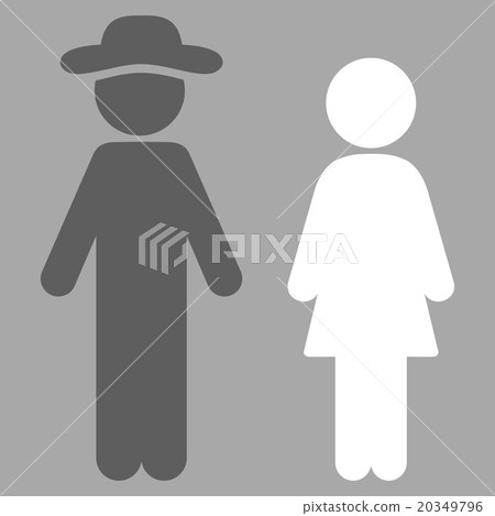 Agent And Lady Icon 20349796