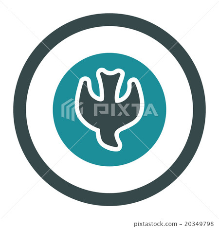 Falling Soul Rounded Vector Icon Falling Soul Rounded Vector Icon 20349798