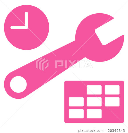 Date And Time Setup Icon Date And Time Setup Icon 20349843