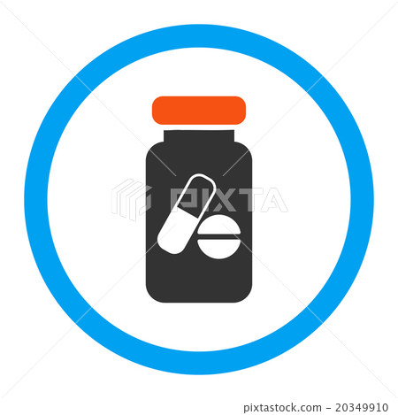 Drugs Phial Rounded Vector Icon Drugs Phial Rounded Vector Icon 20349910