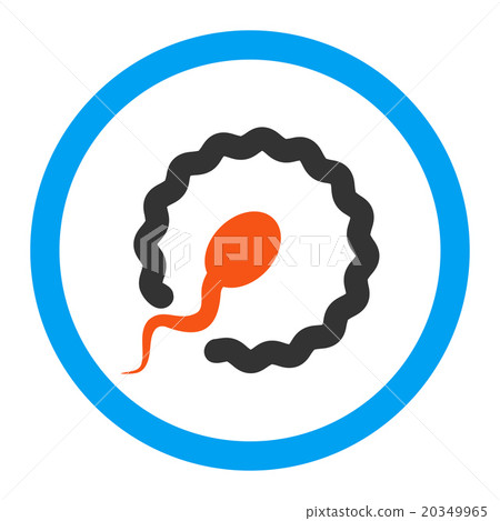 Insemination Rounded Vector Icon Insemination Rounded Vector Icon 20349965