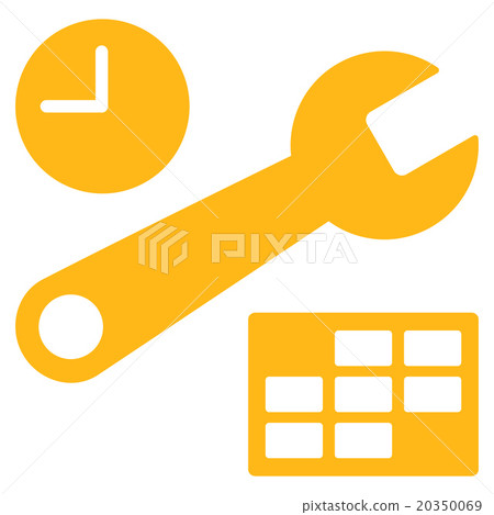 Date And Time Setup Icon Date And Time Setup Icon 20350069