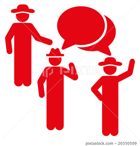 Gentlemen Discussion Icon 20350509