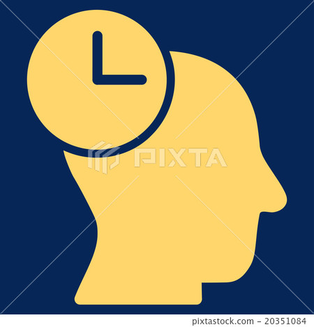 Time Thinking Icon Time Thinking Icon 20351084