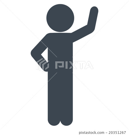 Human Figure Assurance Icon Human Figure Assurance Icon 20351267