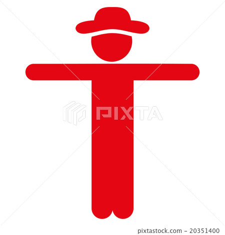 Human Figure Scarescrow Icon 20351400