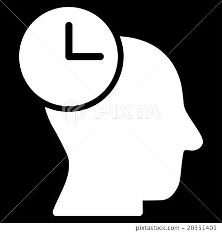 Time Thinking Icon Time Thinking Icon 20351401