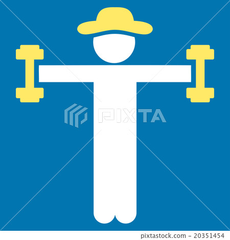 Agent Fitness Icon - Stock Illustration [20351454] - PIXTA