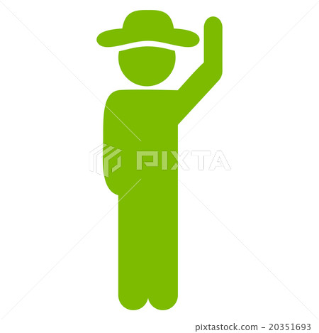 Guy Hello Icon 20351693