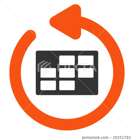 Refresh Calendar Icon 20351783