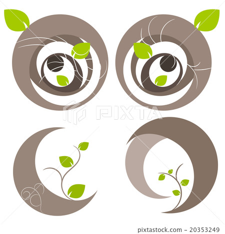 Nature tree symbol illustration 20353249